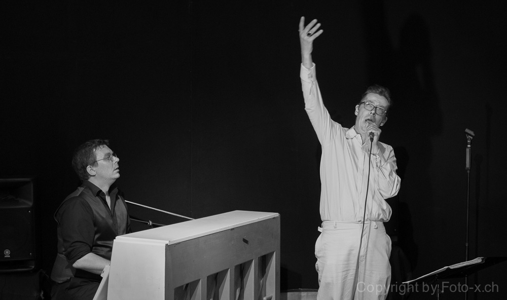 Das Duo Canaille du jour (Max Christian Graeff und Christov Rolla)