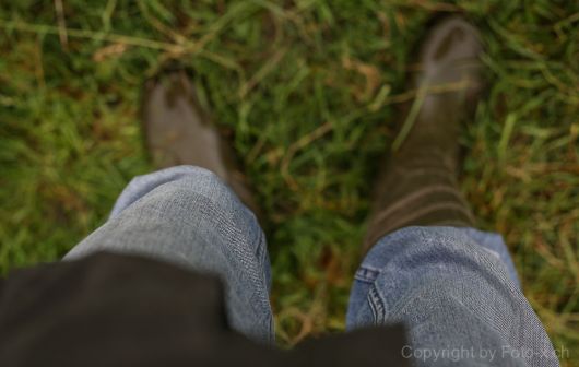 Stiefel und Jeans